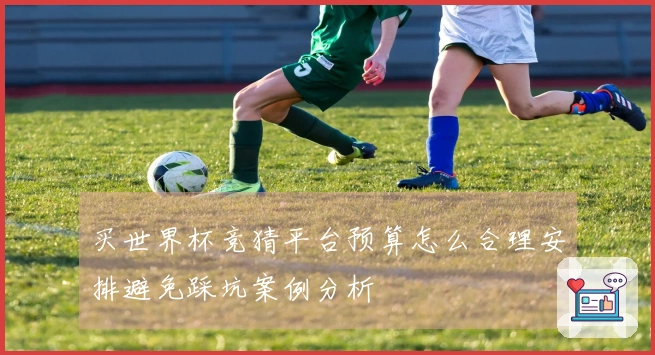 买世界杯竞猜平台预算怎么合理安排避免踩坑案例分析